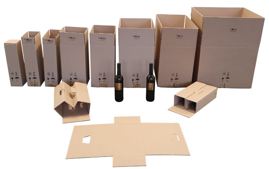 Flaschen- / Weinversandkartons (1er bis 25er)