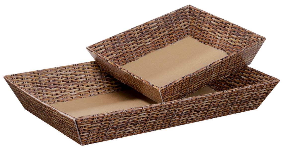 Geschenkkorb flach 