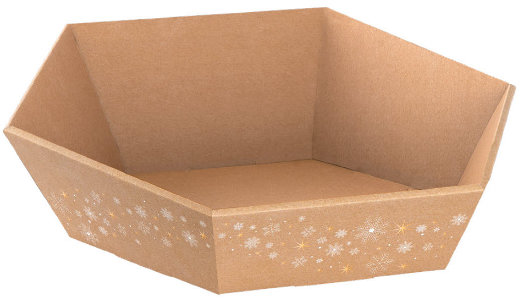Geschenkkorb, 6-eckig 