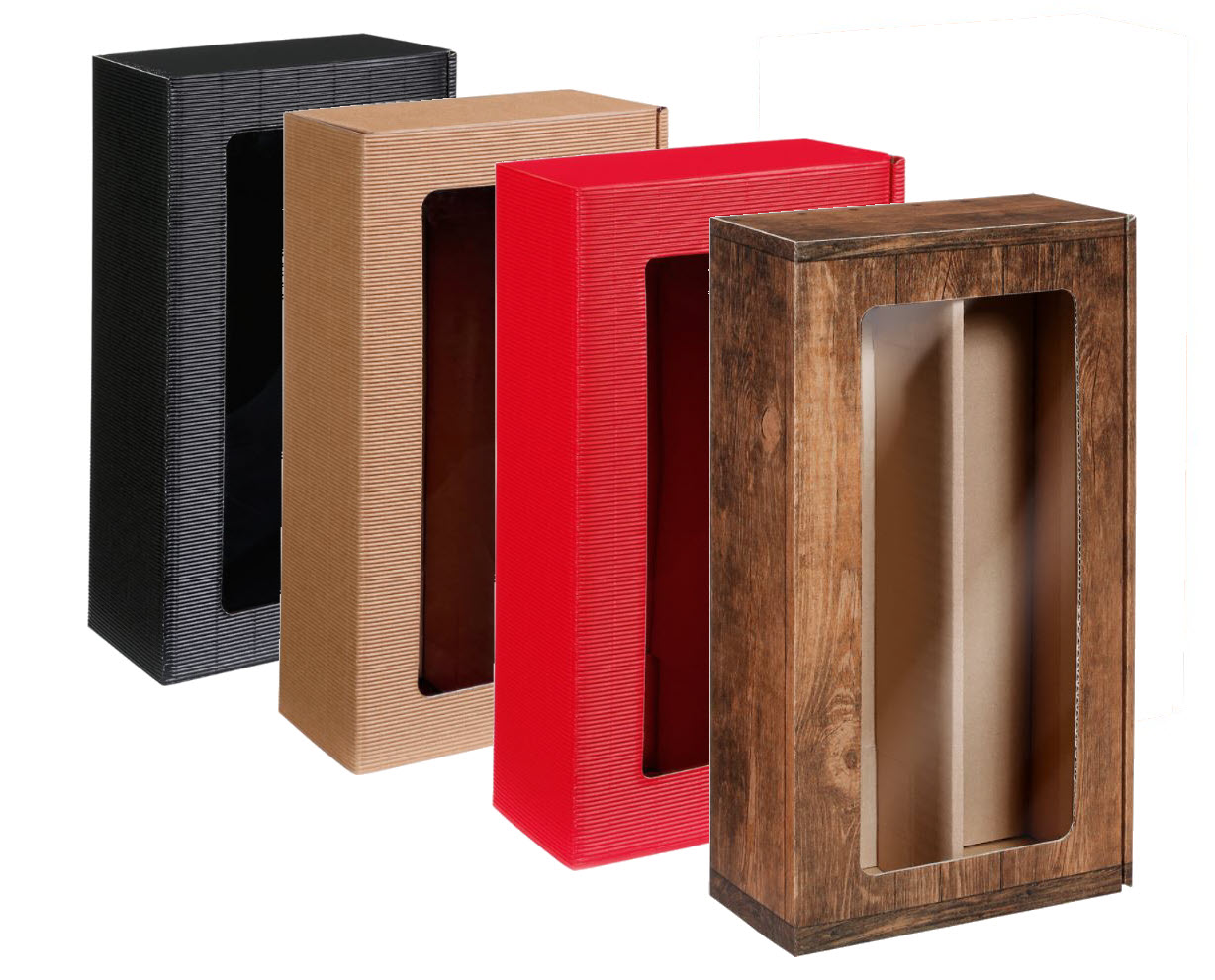 Geschenk-, Weinkartons (PV) Passepartout