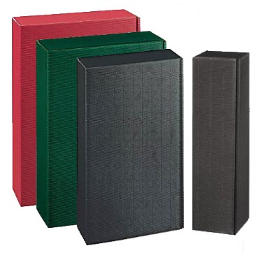 Geschenk-, Weinkartons (PV) offene Welle