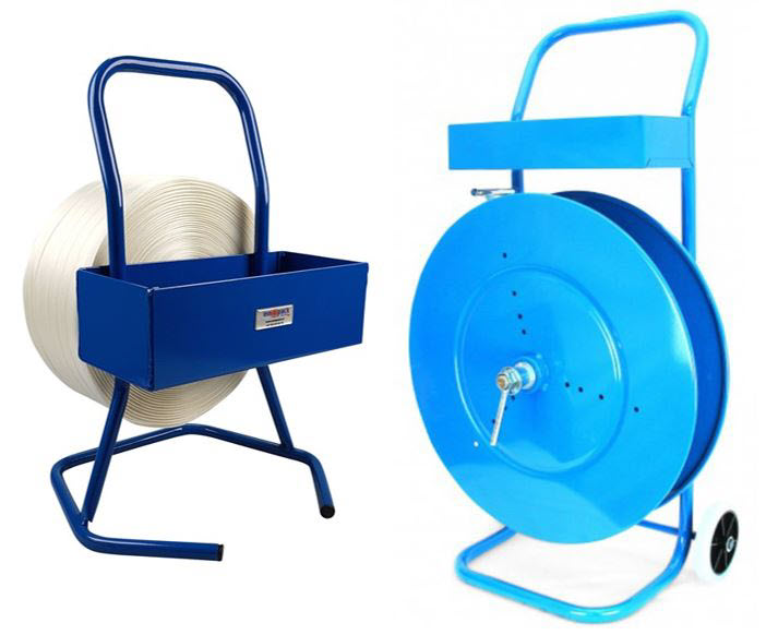 Bandabrollwagen aus Stahlblech 