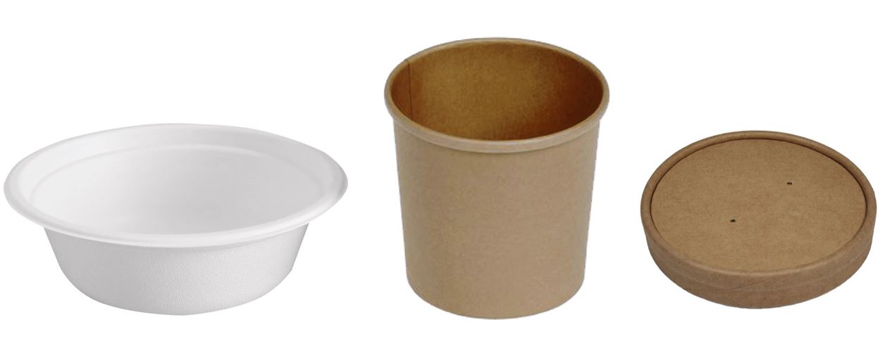 Suppenschalen und Suppenbecher (mit Deckel)