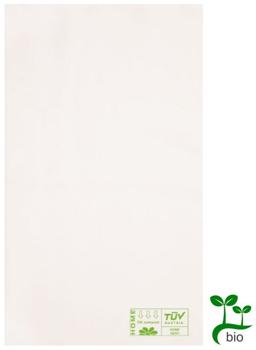 Bio-Flachbeutel / für leichte Güter / Dicke 0.05 mm