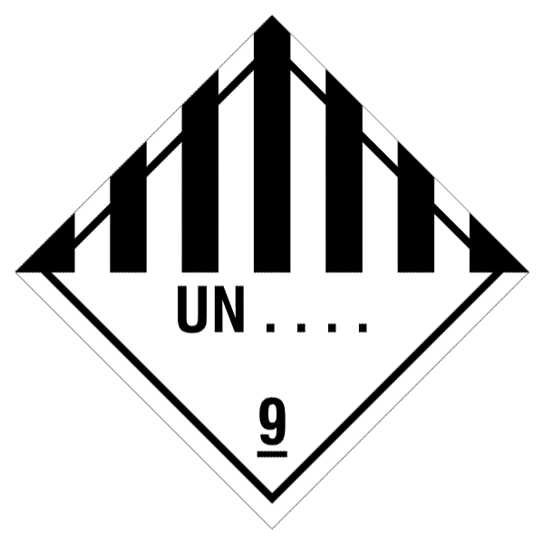 Klasse 9, mit UN-Nummer