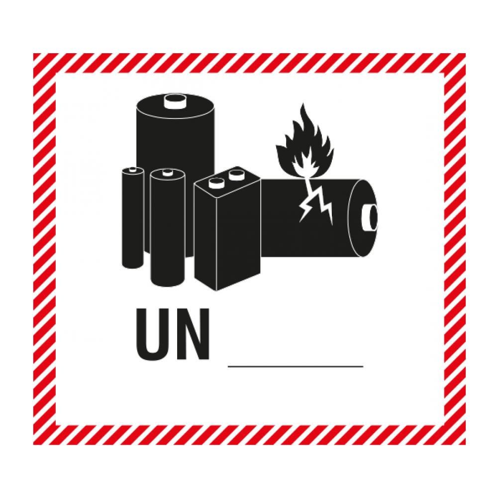 UN-Nr. individuell bedruckbar