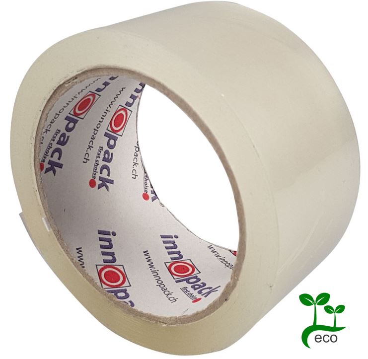 PET-Selbstklebeband / 50mm x 66m / 36 Rollen pro Karton / transp. / Naturkautschuk