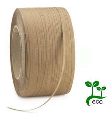 Umreifungsband Papier 9.0 x 0.60mm / 2000m / braun