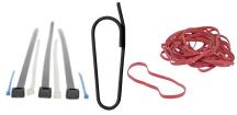 Beutelverschlüsse / Kabelbinder / Gummibänder / Drahtclip