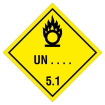 Klasse 5.1, mit UN-Nummer