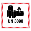 Kennzeichnung UN 3090