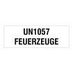 Kennzeichnung UN1057 Feuerzeuge