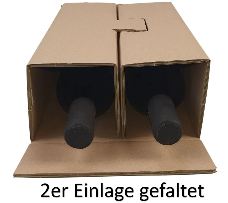 Flaschenversandkarton / 1er