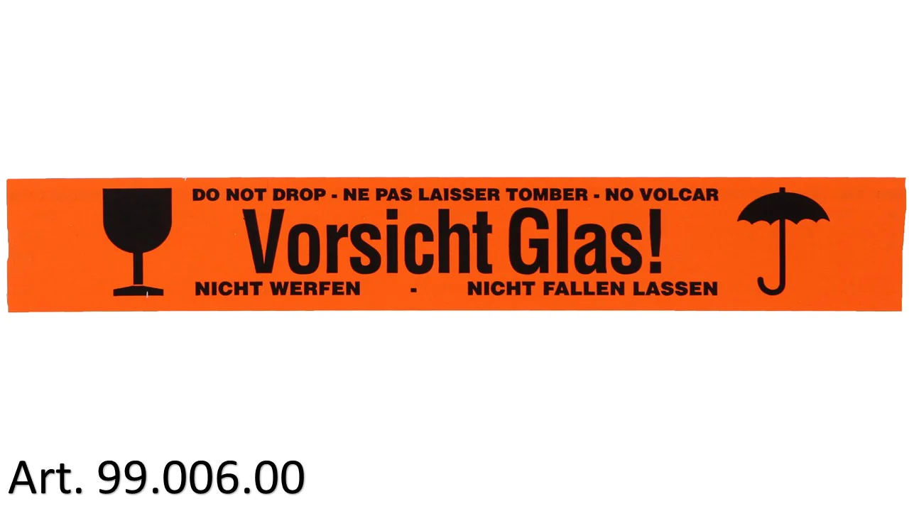 Klebeband "durchgestrichenes Messer"