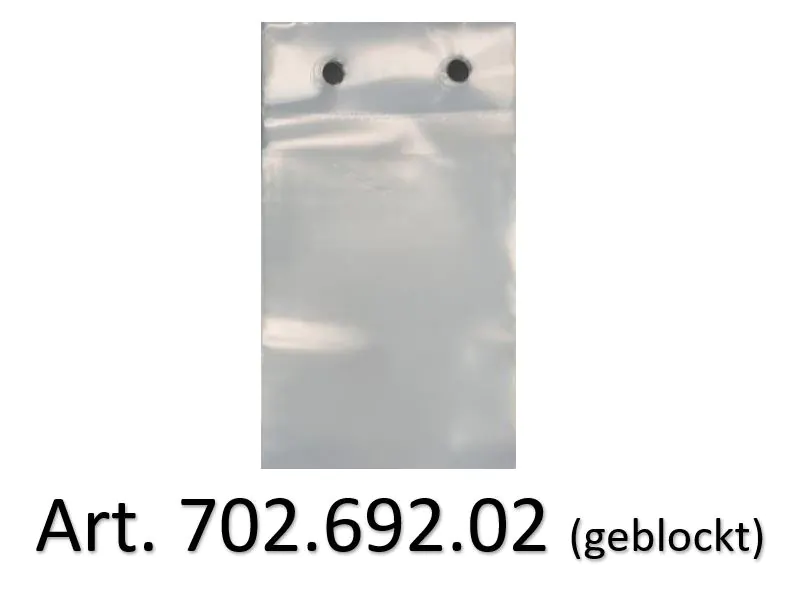 PE-Flachbeutel / Plastiksack / 70 x 80 x 0.10mm