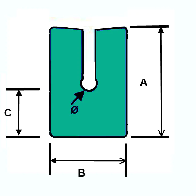 Kantenschutzprofil Typ Glas