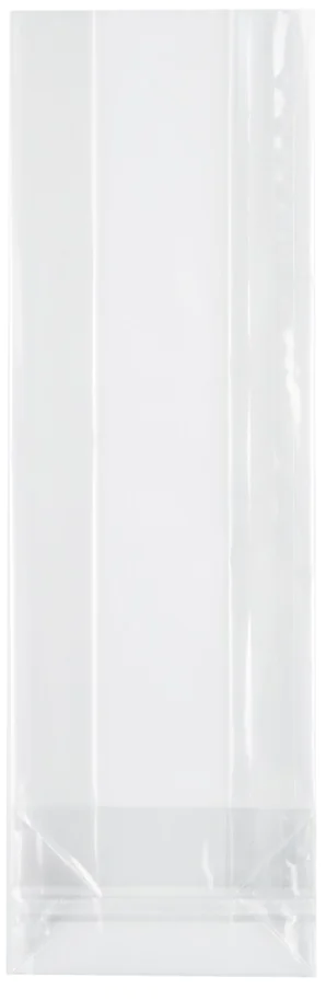 OPP Blockbodenbeutel / Klotzbodenbeutel / 55 x 35 x 180mm