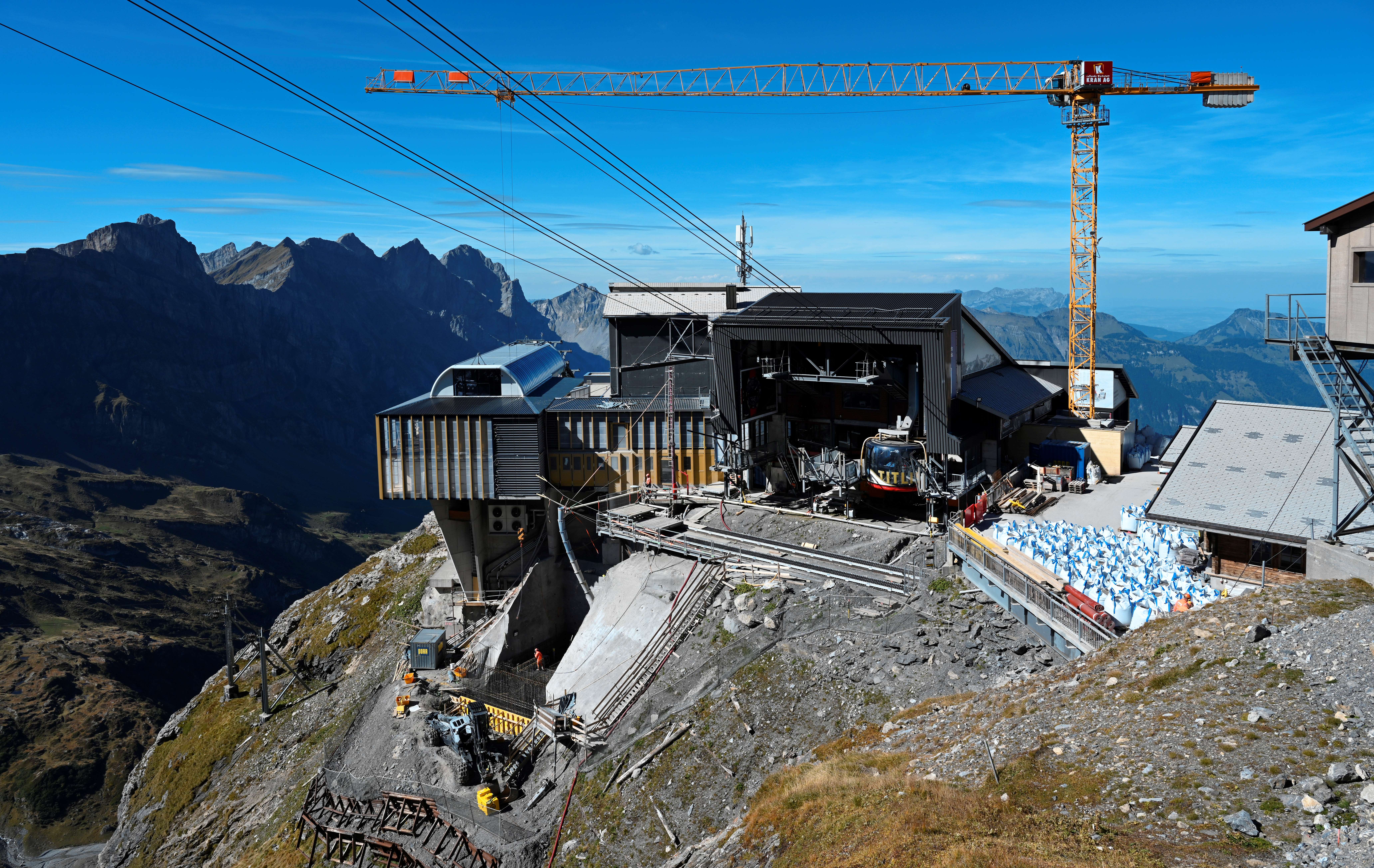 Inno-Pack Big Bag auf dem Titlis