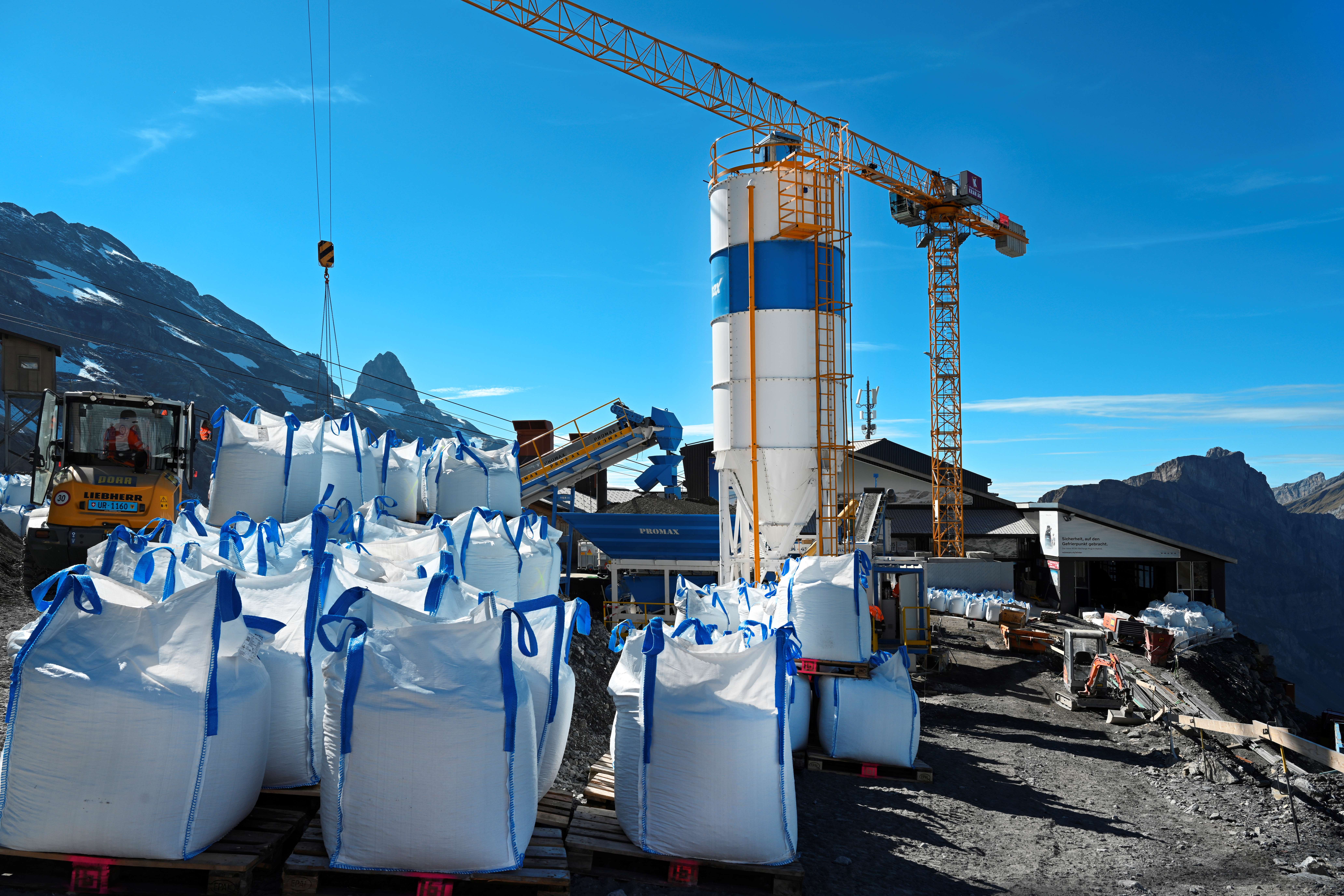Inno-Pack Big Bag auf dem Titlis